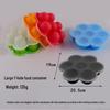 Large Silicone 7-Hole Baby Food Storage Tray with Lid