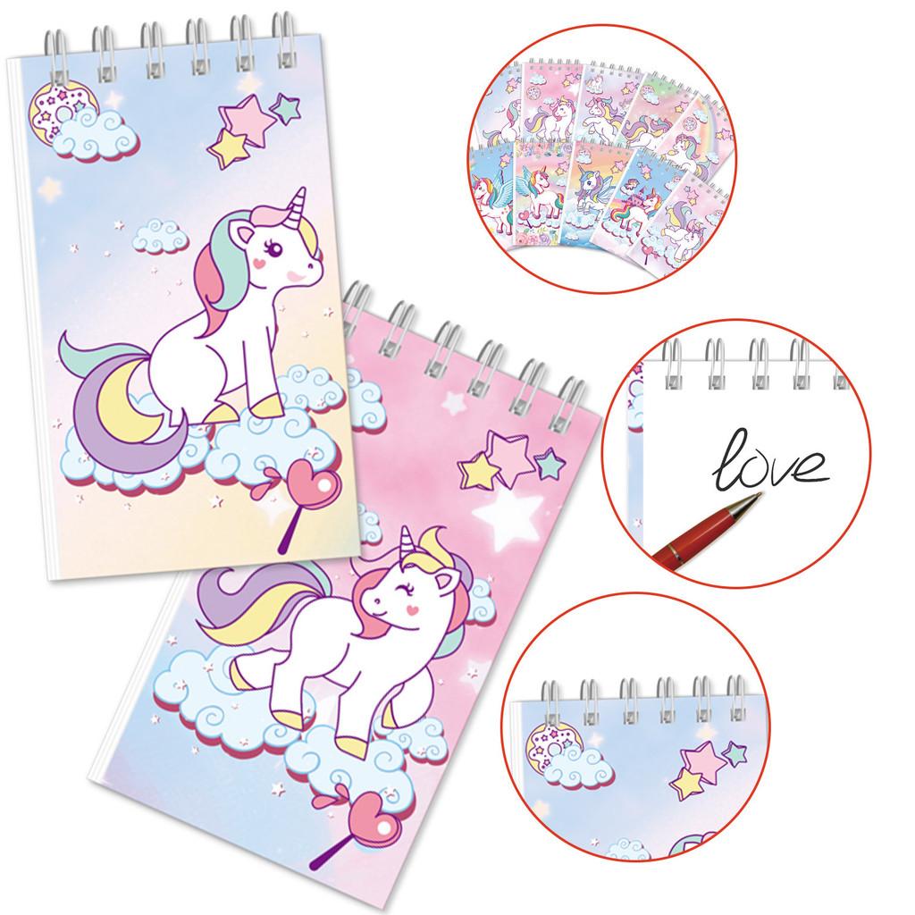 Cartoon Unicorn Rainbow Notebooks For Party Decoration And Journals Student