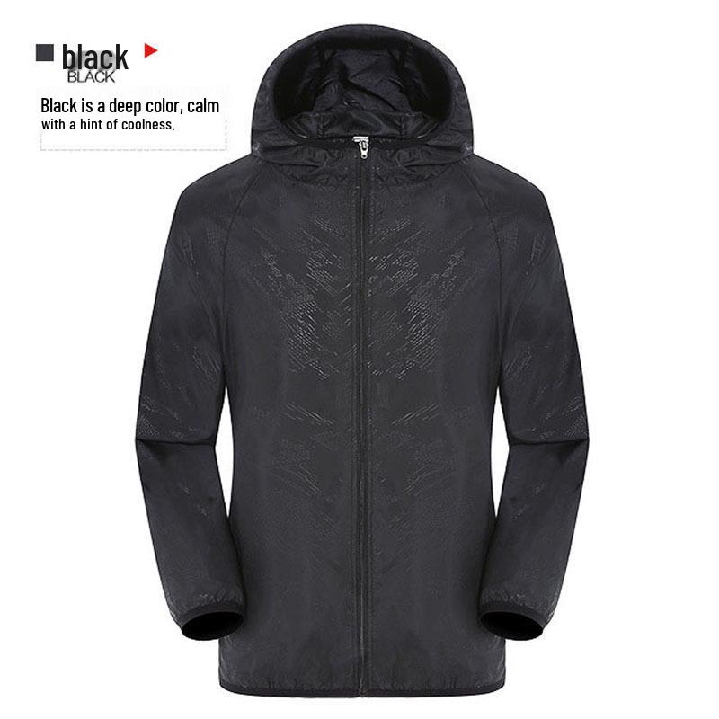 Unisex UV Protection Windbreaker - Customizable Logo