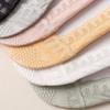 Women's Lace Invisible Stockings Spring/Summer Ultra-Thin Shallow Cut Breathable Silicone Lace Boat Socks Short Socks