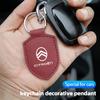 Auto Leder Schlüsselanhänger Schild Styling Emblem Schlüsselanhänger für Citroen C6 DS5 RD3 Cross Berlingo Xsara Grand Picasso Jumper Cactus Saxo
