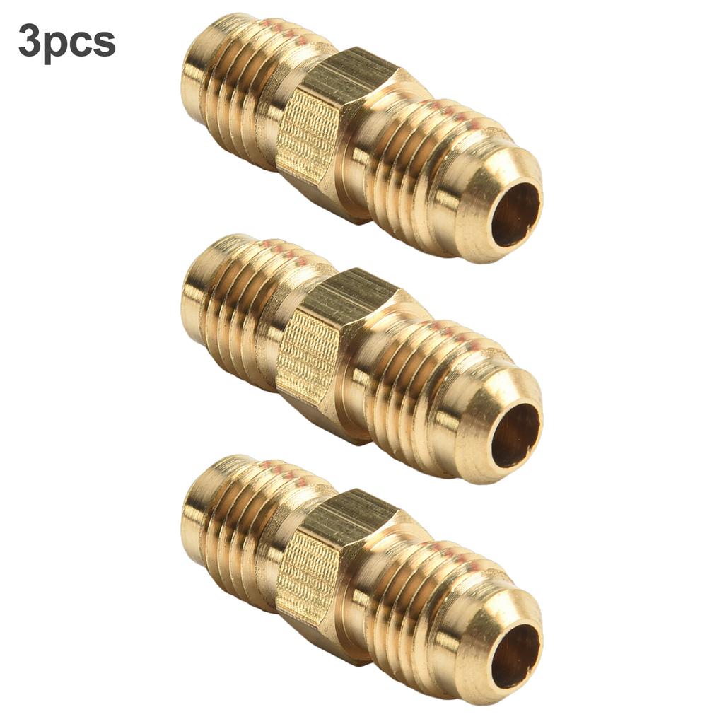 Brass Brass Gas Hose Connector Left Handed Threads Coupling