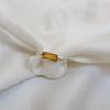 Baguette Yellow Citrine 925 Sterling Silver Ring Jewelry, Handmade Artisan Gift Statement Ring