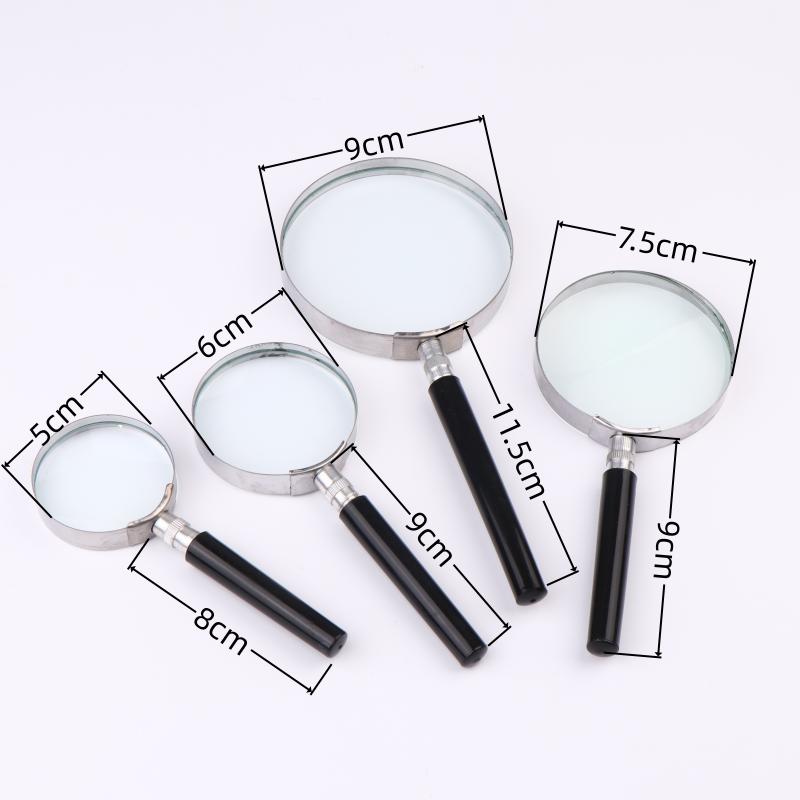 1 Stück Schmuck Lese Lupe Lupe Zum Lesen Schmuck Münzen Briefmarken Senioren Kinder 3X Professionelle Lupe