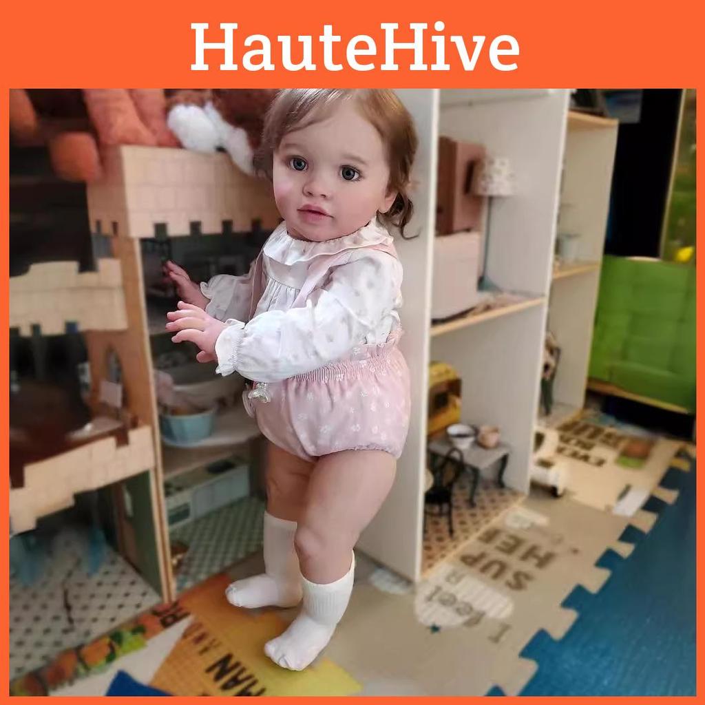 Silikonowa Lalka Niemowlę Reborn z Realistycznymi Cechami Dla Kolekcjonerów i na Prezent