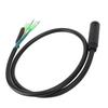 Electric Bike Motor Extension Cable M6 Female 9 Pin Waterproof Extension Cable for Front Rear Hub Motor Conversion Kit 66cm