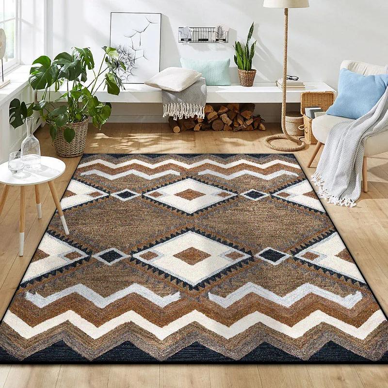 Morocco Luxury Carpets for Living Room 200x300CM Room Decoration Aesthetic Easy Cleaning Rugs Bedroom Bedside Antiskid Floor Mat
