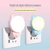 Children's Soft Night Light: Eye-Protection Plug-in Bedside Lamp for Sleep & Baby Feeding