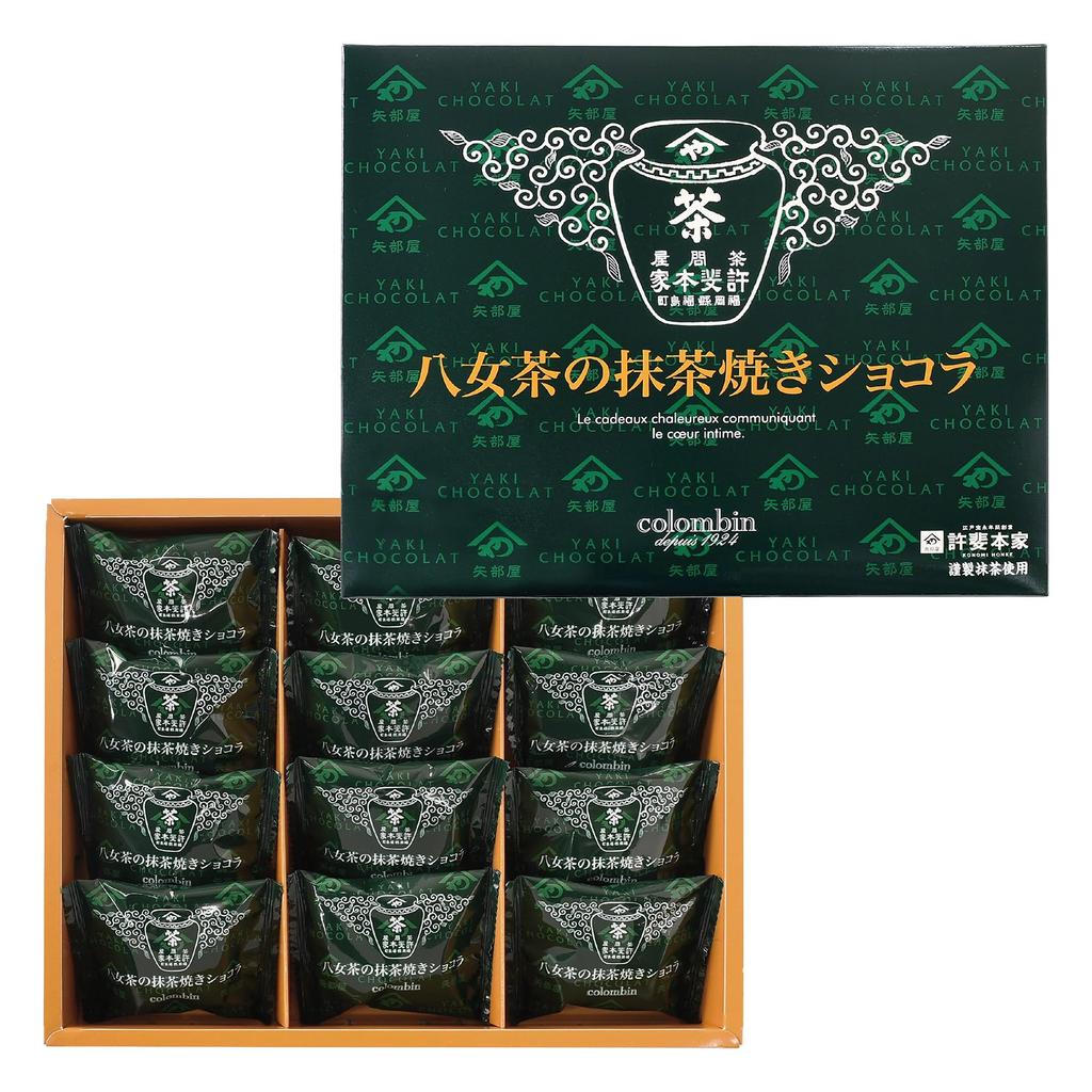 Čaj Colombin Yame matcha pečená čokoláda 12 kusů