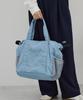 Tote Bag Bag Sax Blue F 2-Piece SetMultifunctional Mother's