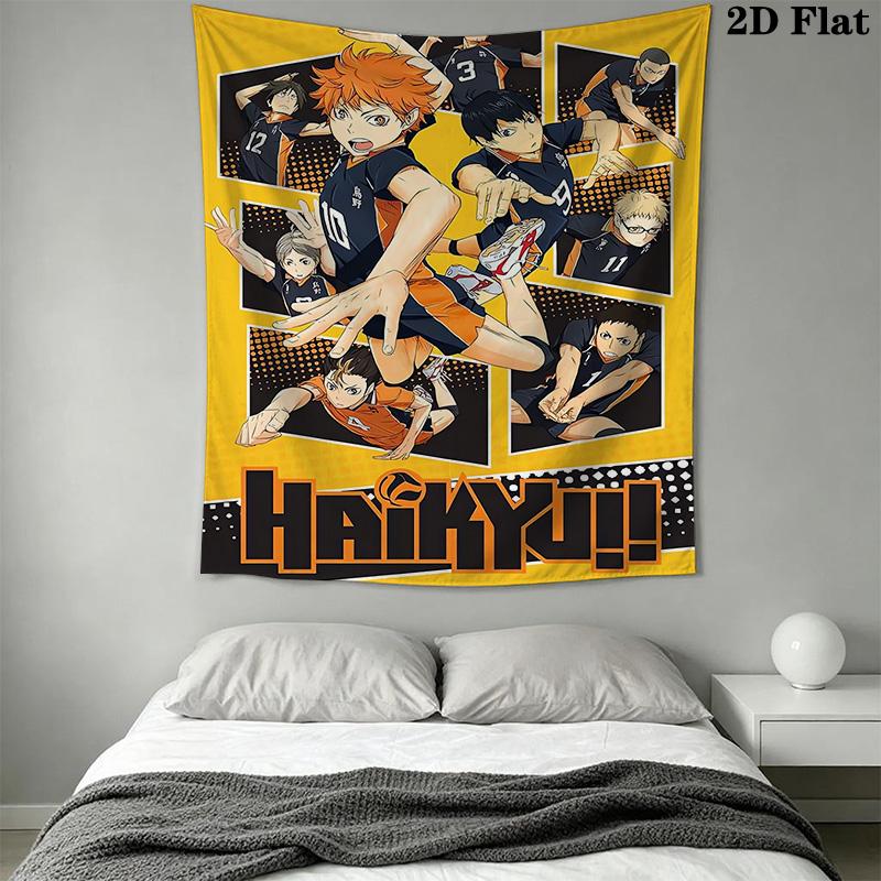 Haikyu Pattern Home Decor Tapestry, Wall Hanging, Decorative RV Wall Cloth.NGT0928073