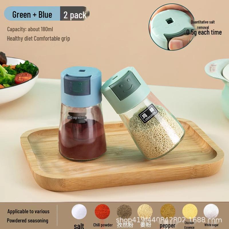 

Скидка для новичков: Кухонная банка для приправ с контролем соли, нажимного типа - Герметичная, влагозащищенная