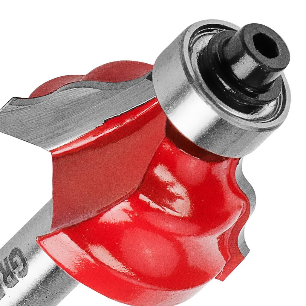 Shaped Cutter with Bearing, Decorative, HM, 28.8 X 15.9 Mm, 8 Mm Shank
