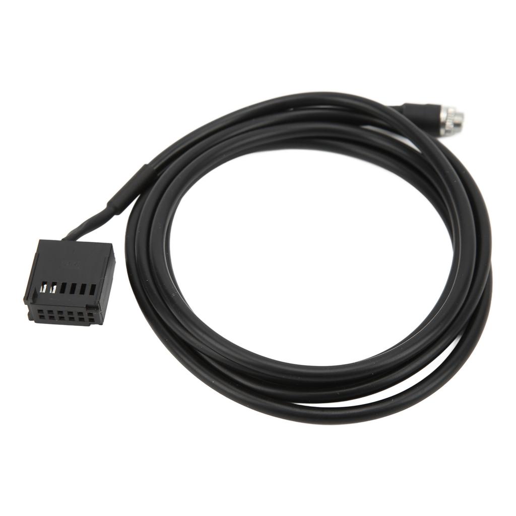 12Pin Bluetooth5.0 AUX IN Adapter 3.5mm 6000CD Audio Cable Replacement for Mondeo 2002 Onwards