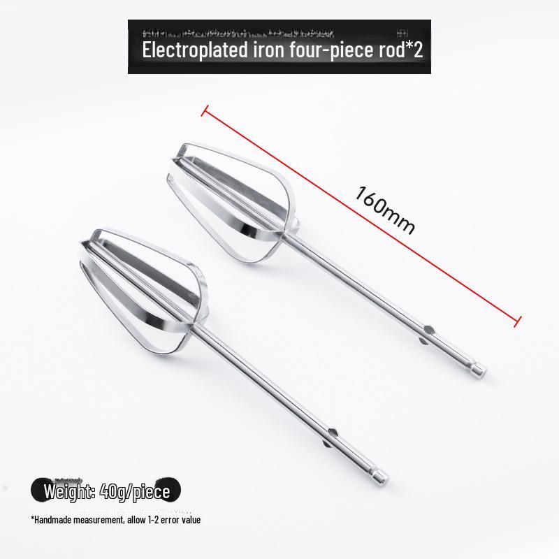 

Электрический миксер для взбивания яиц из нержавеющей стали с 12 проводами для выпечки и взбивания крема