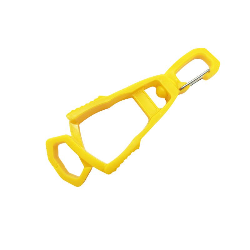 5Pcs Protective Work Gloves Clip Hanger Easy Carry Lightweight Holder for Gardening DIY Construction Site Storage