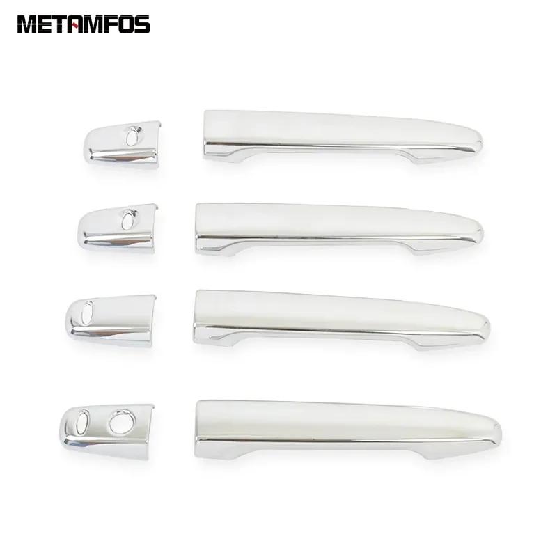 For Mitsubishi Delica D:5 Chrome Side Door Handle Bowl Cover Trim Protector Exterior Accessories Car Styling