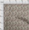 oneOone Bumbac Elastic Gri Prăfuit Material Copii Proiecte Artizanale Decor Material Imprimat La Metru 40 Inch