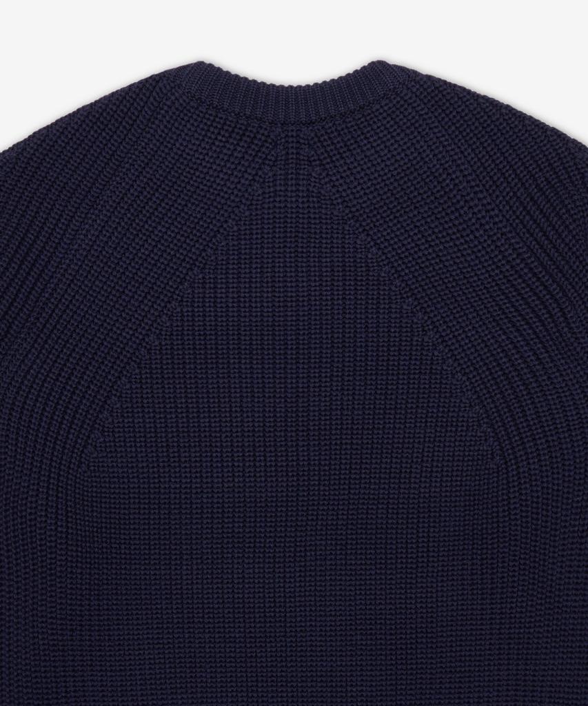 Batoneo Signature Crewneck Knit - Navy / Bn-25Aw-10Navy