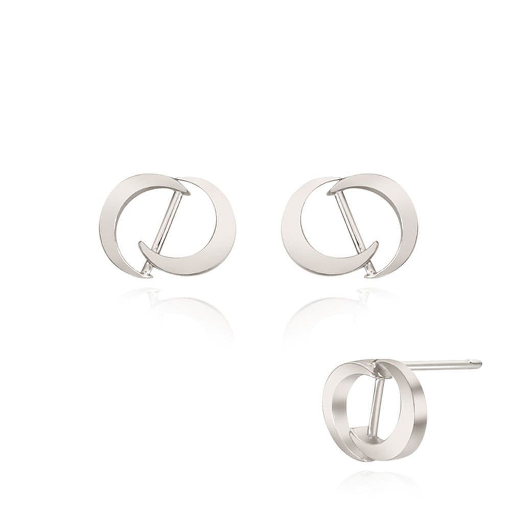 [Stonehenge] Dal Silver Earrings Sc1735