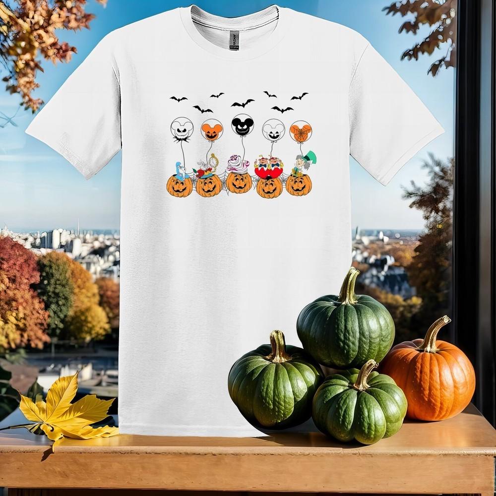 Halloween Pumpkin Alice In T-shirt Kids Hoodie Men Women Unisex Tshirt SX151