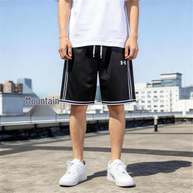 Under Armour Men s Summer Quick-Dry Breathable Lightweight Sports Basketball Knit Shorts 4XL