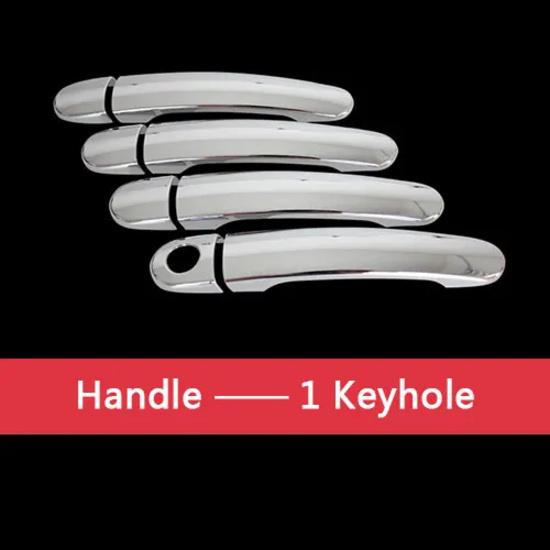 for TOYOTA Corolla 10 E140 E150 (2006-2013) Luxurious Chrome Door Handle Car Covers Accessories Car Stickers Car Styling