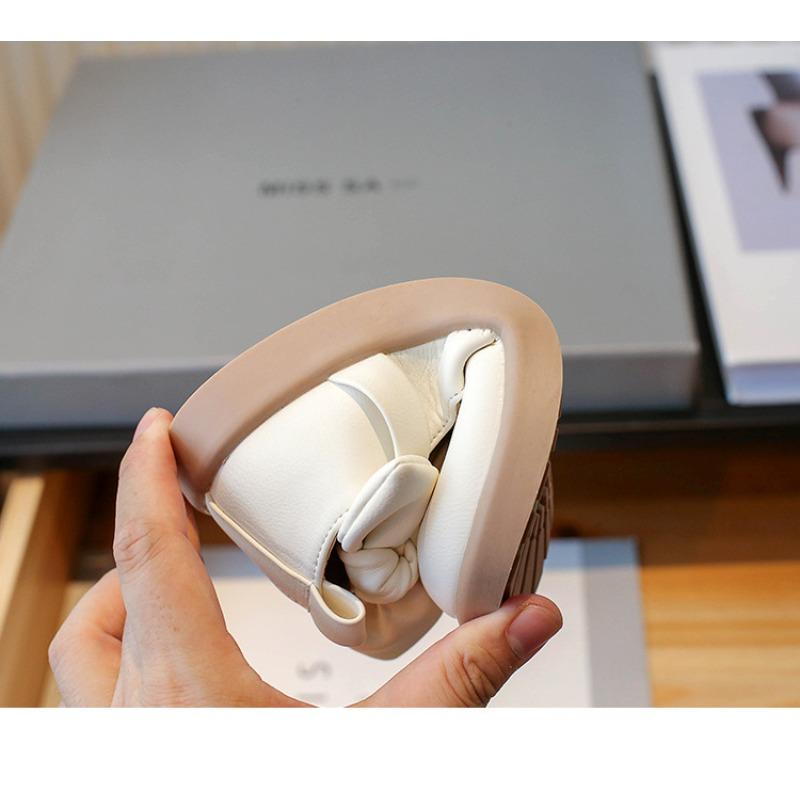 Girls' Bowknot Princess Style Shoes Soft-Sole Casual for Girls & Toddlers Elegant Youth Shoes Cute Girls Comfortable Shoes