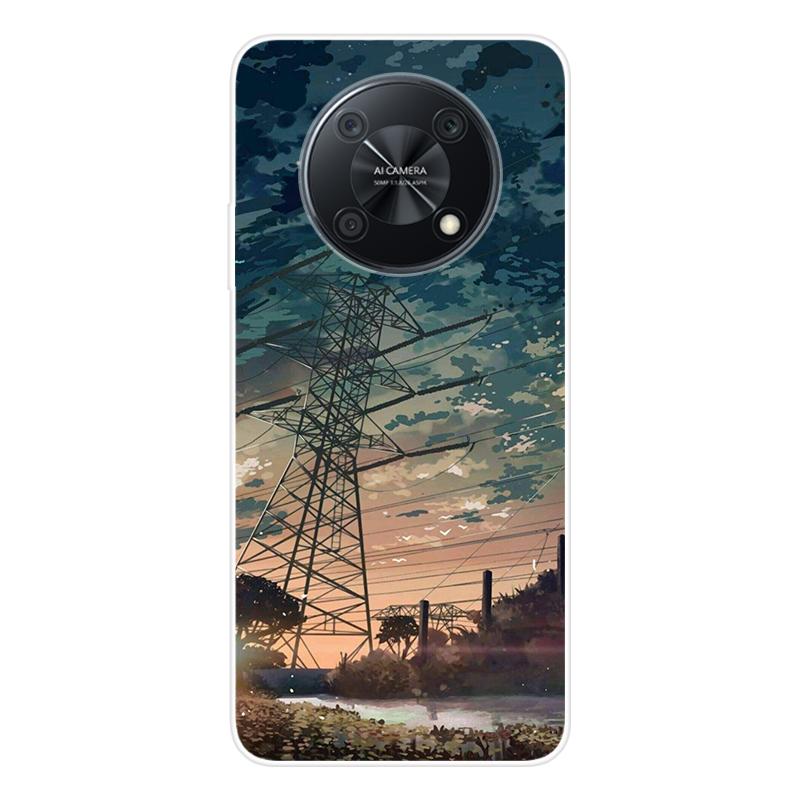 For Huawei nova Y90 Y 90 novaY90 Case Soft Silicone Back Cover Cartoon Phone Case Diversification