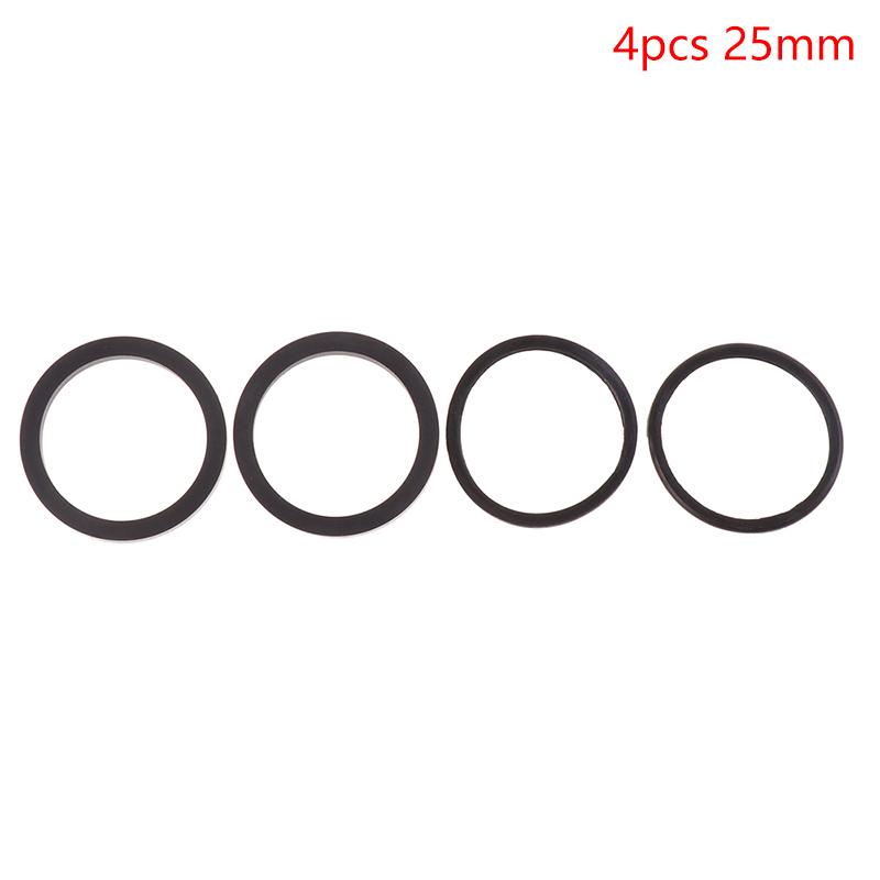 4Pcs Mountain Road Bike Disc Brake Caliper Sealing Ring O-Ring Brake Piston Bicycle Pe Wear-Resistant Sealing Ring Motorcycle