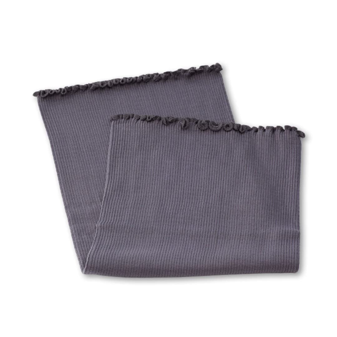 

Набор из 1 пушистого шарфа для живота [Aoba Ltd.] Toko-chan s Wrap, полудлинный, 60 см, (Серый)
