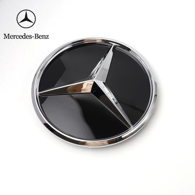 C200 E300 Hot 2026 For Benz 185mm 3D ABS Logo The Front Grille Star Logo Badge Mirror Bottom For Mercedes-Benz W164 ML-class Bef
