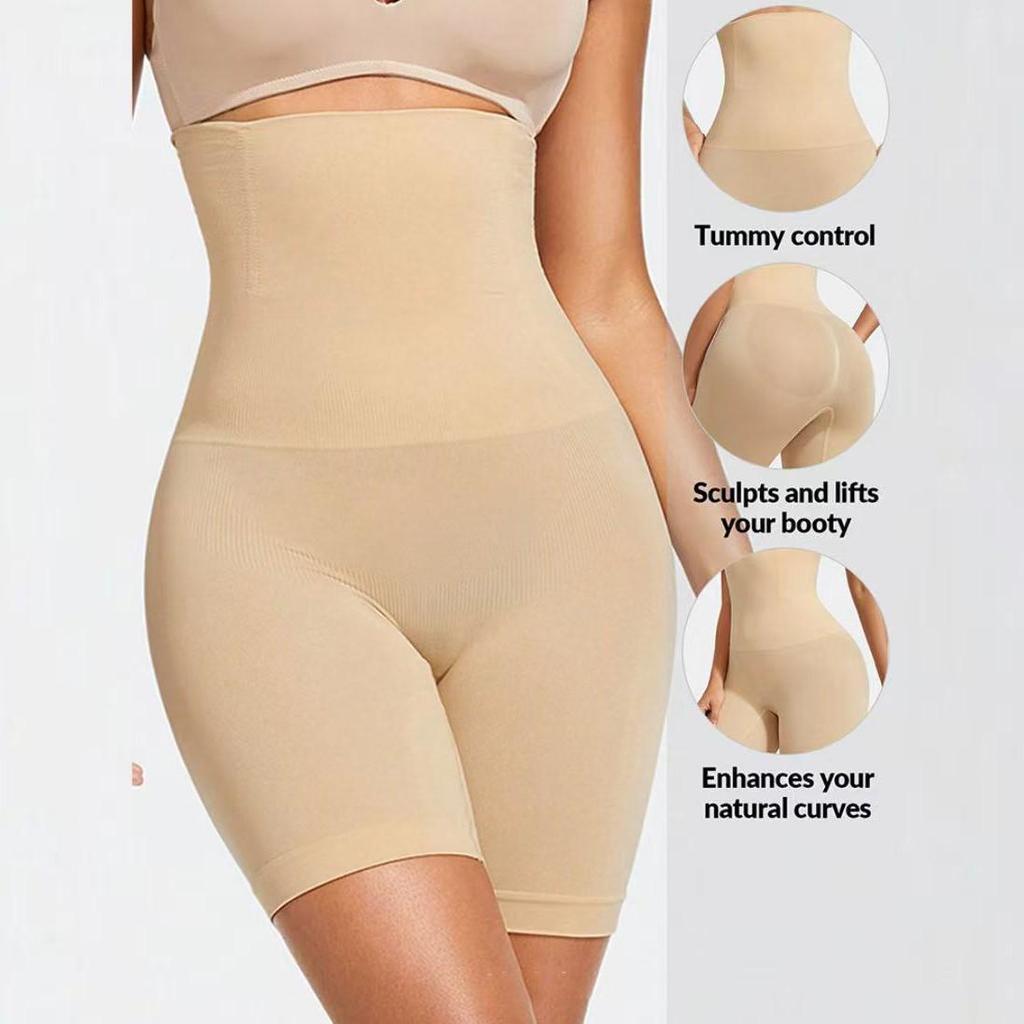Women’s High-Waisted Tummy Control Shapewear with Hip Lifting and Body Shaping