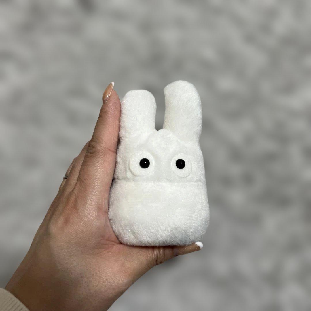 white totoro stuffed toy