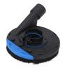 4 Inch Angle Grinder Grinding Dust Shroud Efficient Filtration Grinding Dust Cover for 100 115 Small Angle Grinder B