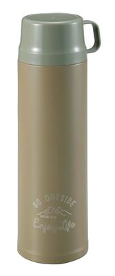 CAPTAIN STAG Sports Water Direct 2WAY Double Stainless Steel Vacuum 900ml Khaki Monte Butelka, Butelka, Picie/Kubek Picie, Butelka, Izolacja,