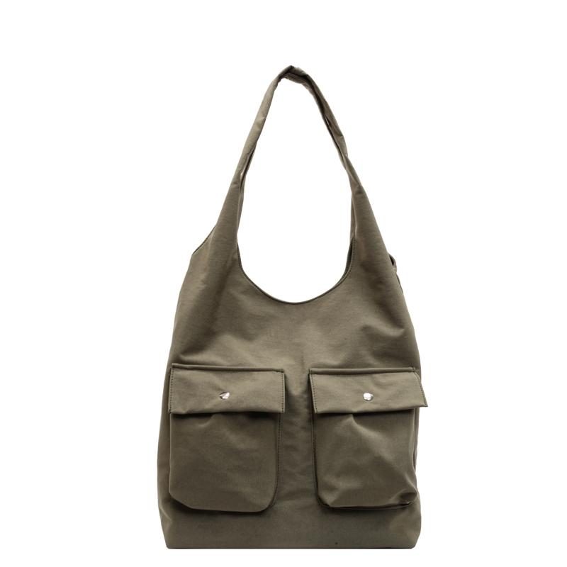 

Сумка-тоут Commuter Underarm Bag с несколькими карманами, однотонная женская сумка через плечо зелёный