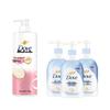Dove Silky Smooth Shampoo & Deep Nourishing Shower Mousse Set