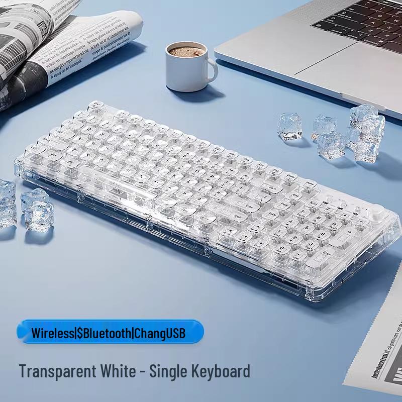 Dreamer Z99 Crystal Wireless Bluetooth Keyboard & Mouse Set