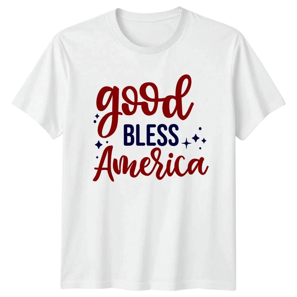 Good Bless America Unisex T Shirt 4th Of July Gift S
