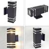 Modern Outdoor Sconce Up Down Lighting LED Wall Light Exterior Fixture Wall Lamp  Stair Corridor