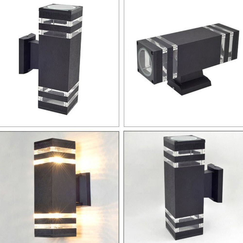 Modern Outdoor Sconce Up Down Lighting LED Wall Light Exterior Fixture Wall Lamp  Stair Corridor
