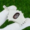 Natural Rainbow Jasper Gemstone Pendant 925 Sterling Silver Jewelry For Women