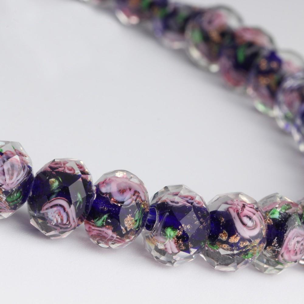 

Товары для вечеринок Лэмпворк Бусины Фурнитура для прозрачного стекла Браслет «сделай сам» Модное изготовление Художественные ремесла Подвески Ювелирные изделия Граненый цветок