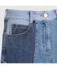 LUCKY CHOUETTE Color Patch Denim Long Skirt (Blue) Lfpds25210Bux