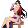 Figurine Anime One Piece 21cm Sexy Boa Hancock Poziție Șezând Figurină de Acțiune PVC Model Colecție Adulți Păpușă Jucărie Ornamente Cadou