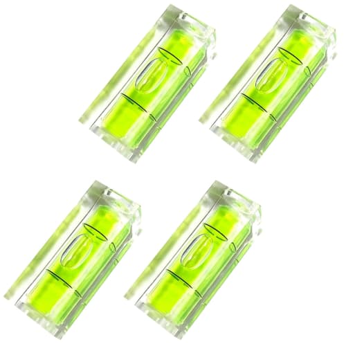 

Мини-уровень Phyxiul, Горизонтальный уровень, Портативный уровень с пузырьковым индикатором, Упаковка из 4 штук, Инструмент для разметки неподвижных изображений, Плотницкий инструмент, Строительная площадка, Civi