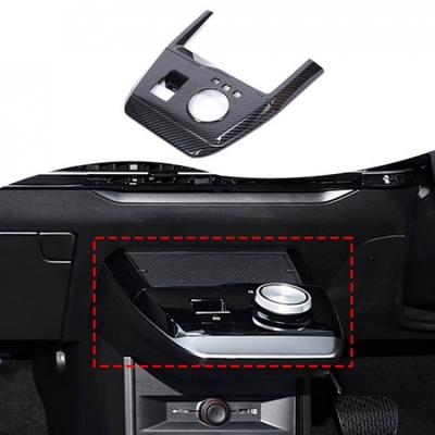 ABS Carbon Fiber Center Console Gear Shift Panel Cover For MG4 MG 4 EV EH32 22+