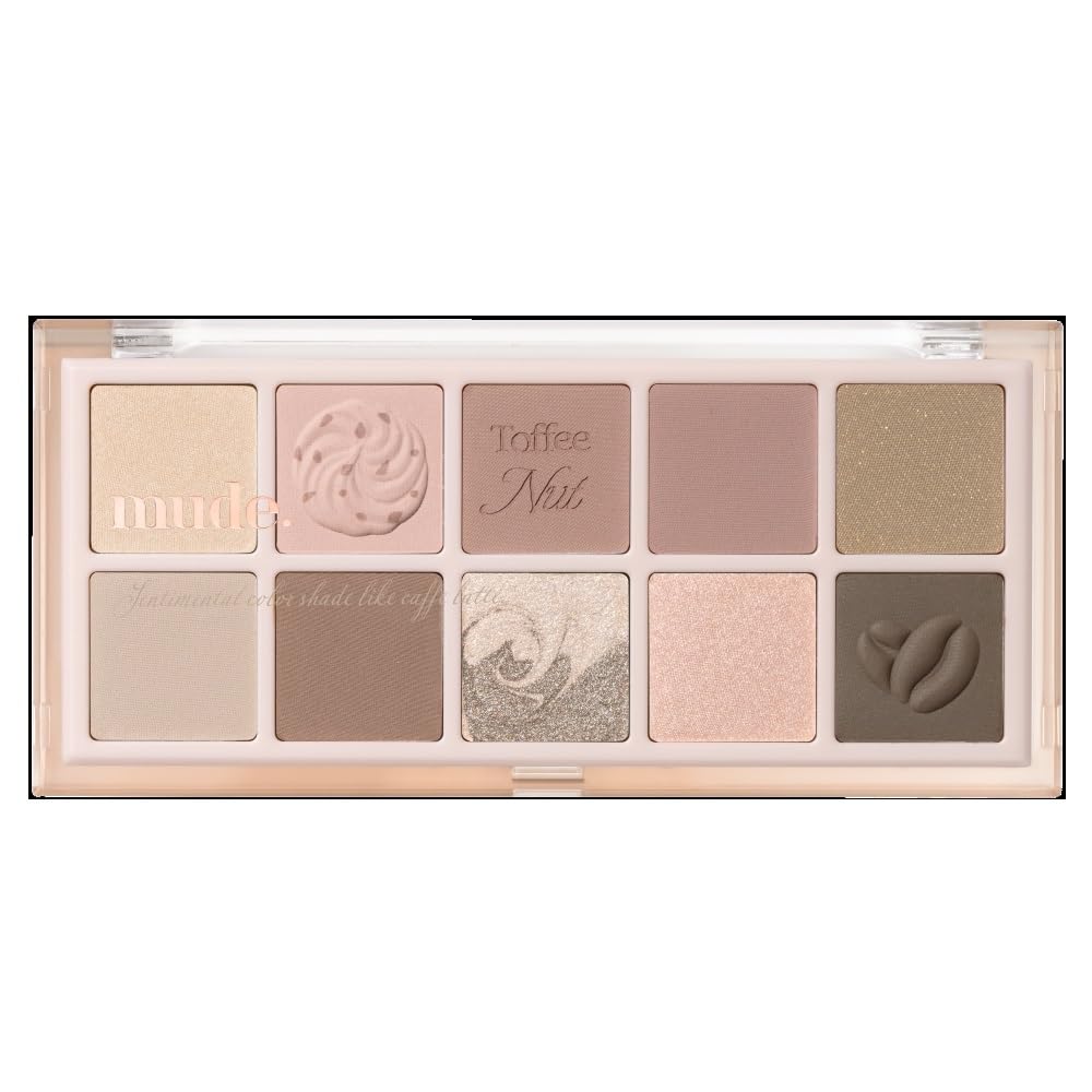 

Shawl Moment Eyeshadow Palette Nut Latte Korean Cosmetics mude. 05/Toffee