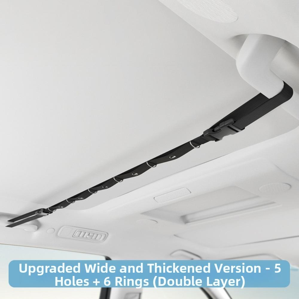 Rope Design Car Clothesline 83cm-119cm Adjustable Length Adjustable Clothes Hanger For Traveling